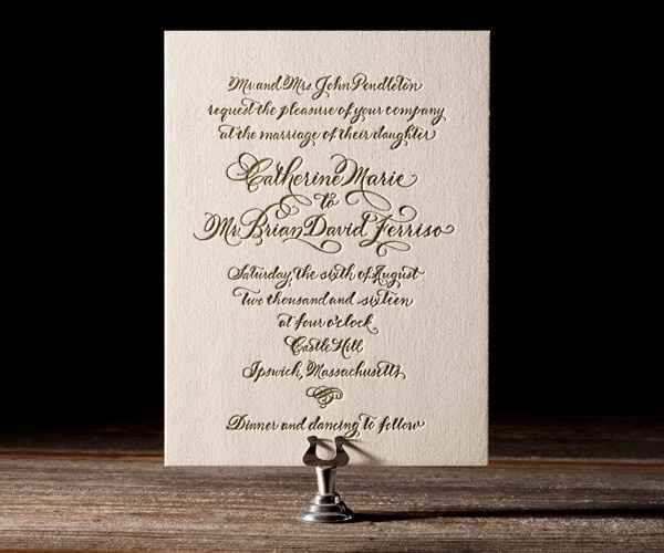 We Chose Invitations!!
