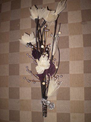 DIY: my first attempt at my girls bouquets. opinions please.