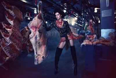 Lady GaGa's meat dress