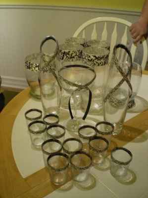 finally got some pics of our centre pieces