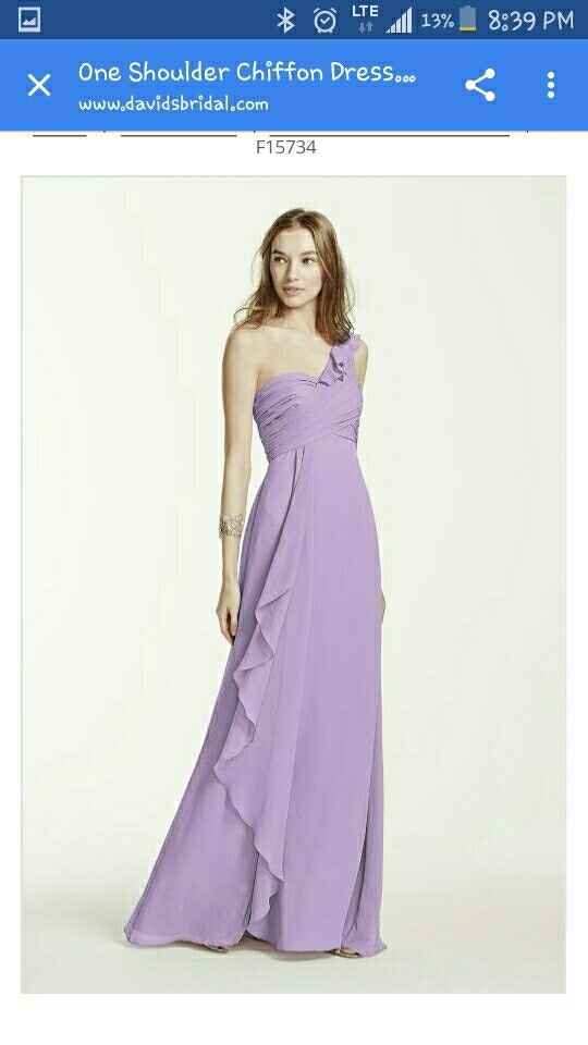 Show me ya dress! Bridesmaids dress that is.
