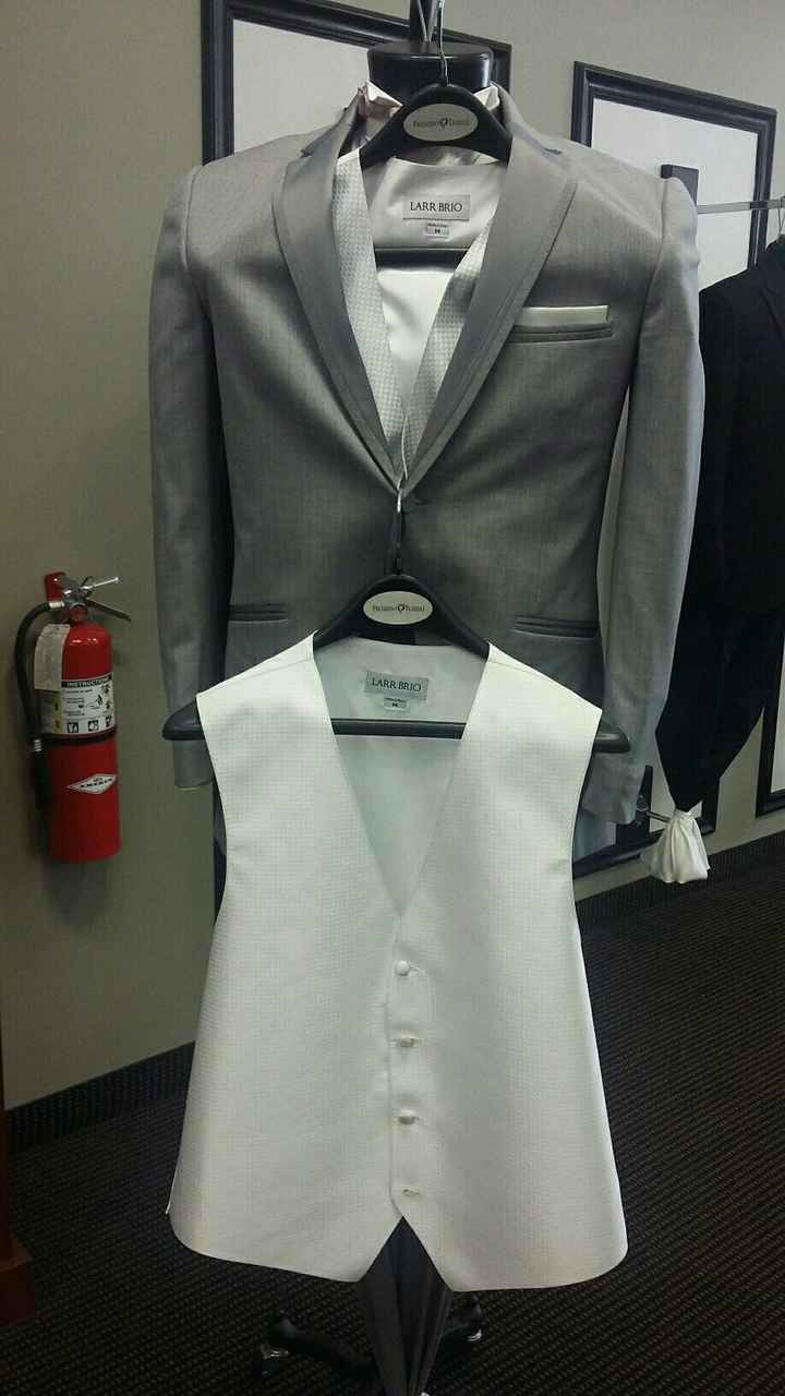 What are your grooms wearing?