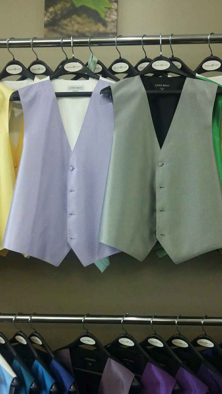 What are your grooms wearing?