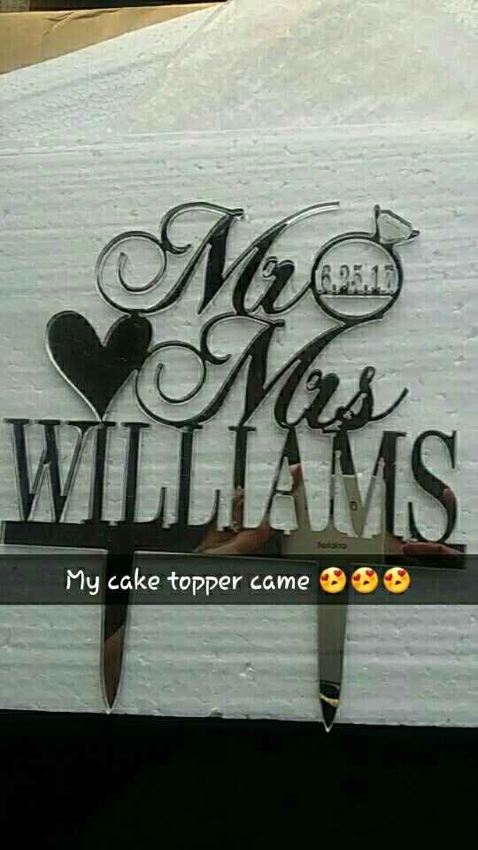 Cake Topper