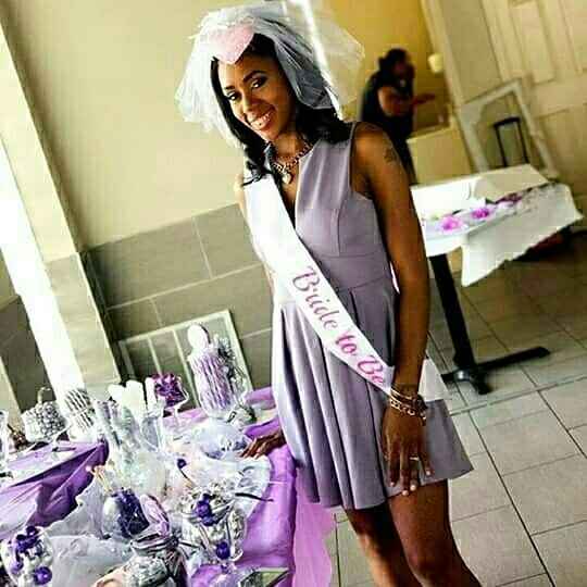 Bridal shower attire