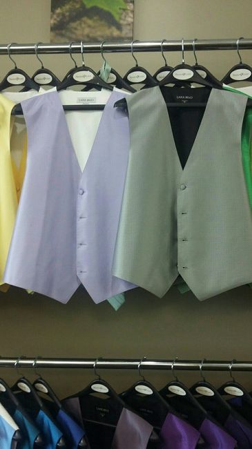 What are your grooms wearing?