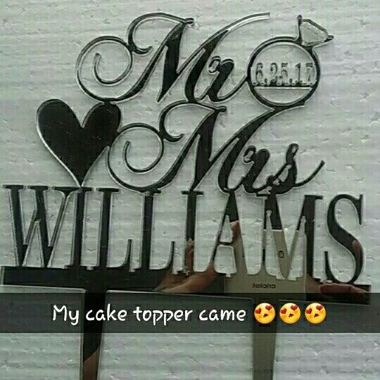 Cake Topper
