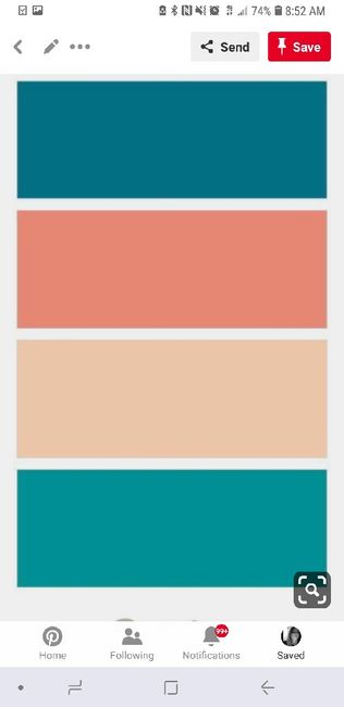 i want to see everyone's bright colored decor! - 1