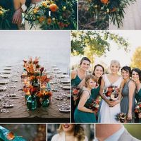 i want to see everyone's bright colored decor! - 2