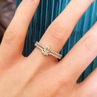 (Pear shaped diamonds) show me your wedding bands - 1