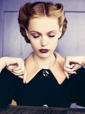 Need some retro hair inspiration....