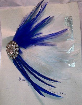 My fascinator from etsy came!