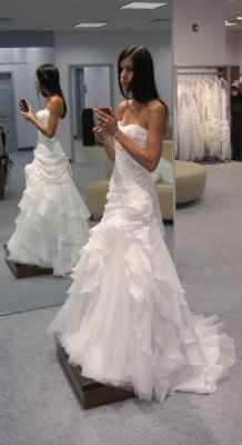 Picked my dress up today! Pics