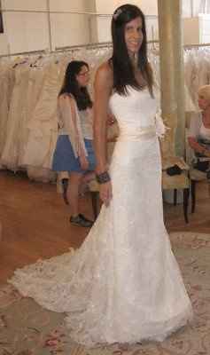 Show me your dress with you vs the model!