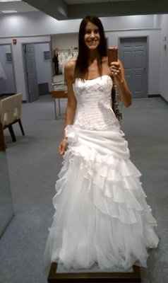 Picked my dress up today! Pics