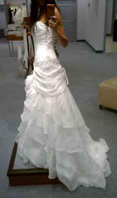 Picked my dress up today! Pics