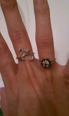 Surprise jewelry and flowers all in one week?!