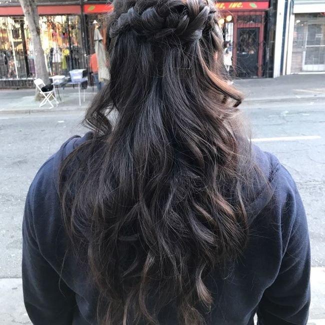 Makeup and hair trial !