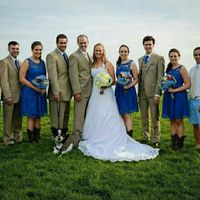 Women in the grooms party