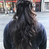 Makeup and hair trial !