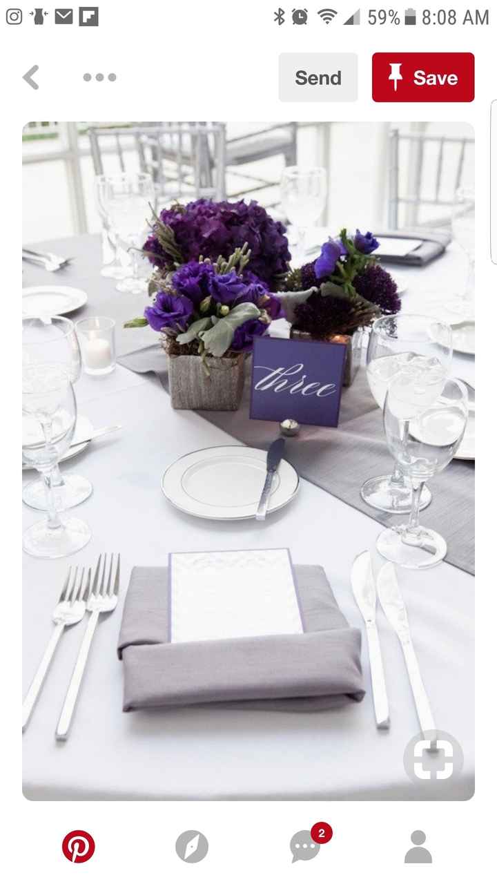 Planning - table setting ideas - 2