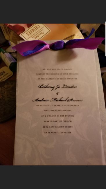 Invitations Colors - 2