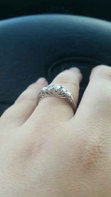 Let's see those beautiful rings lady's!