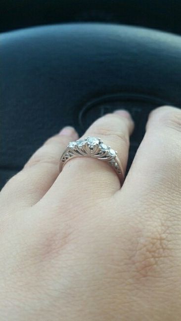 Let's see those beautiful rings lady's!