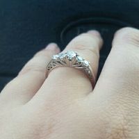 Let's see those beautiful rings lady's!