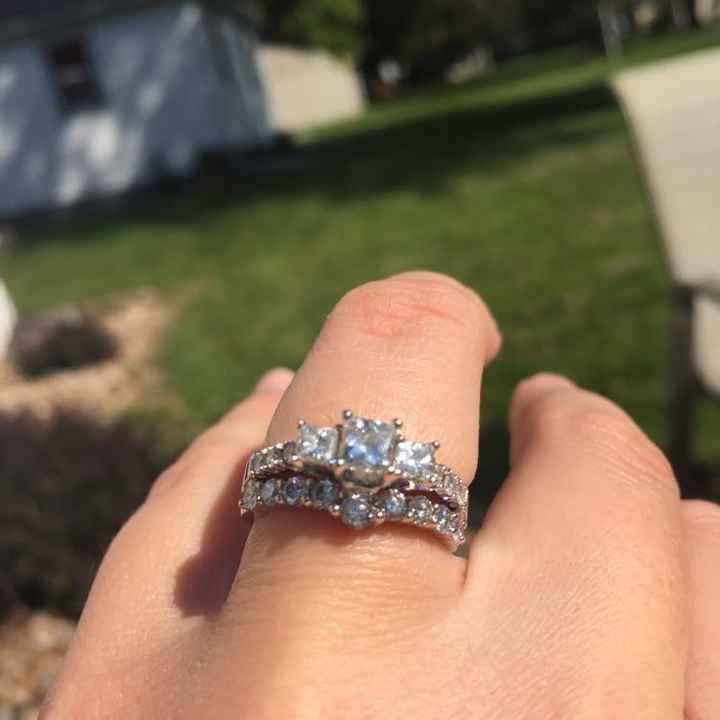 Lets see those beautiful engagement rings