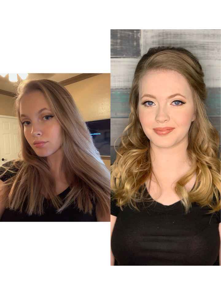 Makeup trial disaster - 1