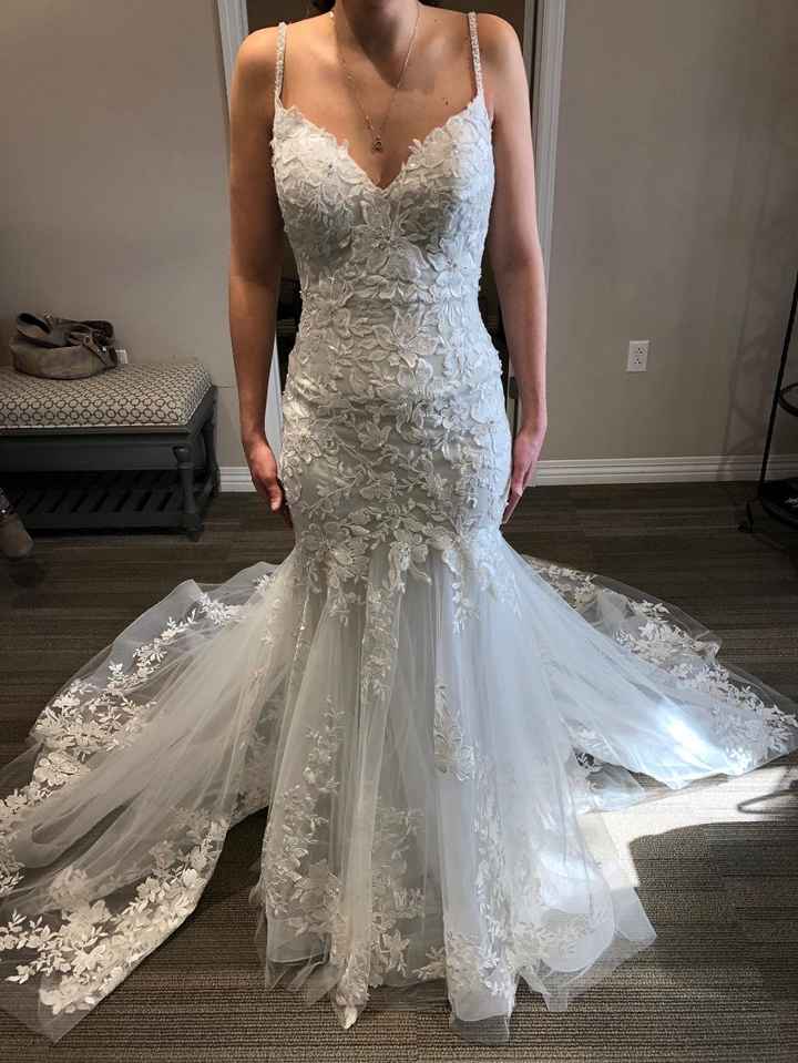 Wedding dress too tight?