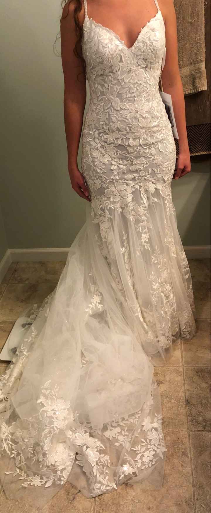 Wedding Dress too tight - 1