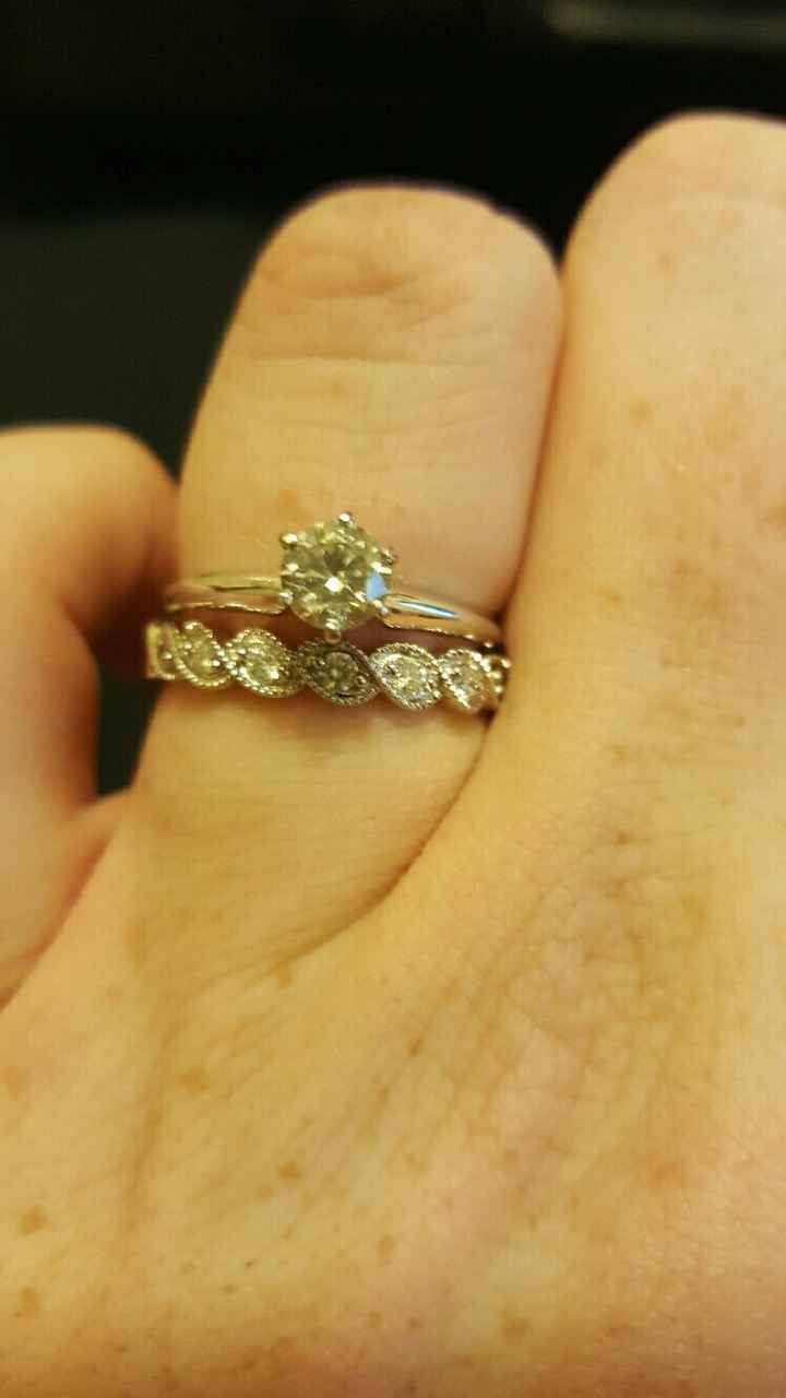 My wedding band has arrived!!! :D