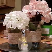 Centerpieces are done!