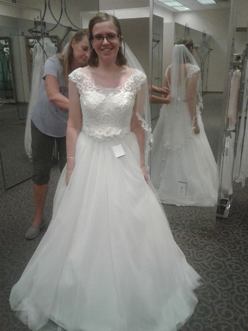 Let's see those A-line wedding dresses! 8