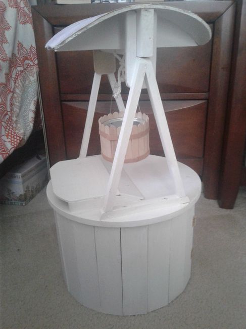 Handmade Wishing well Card Box - 1