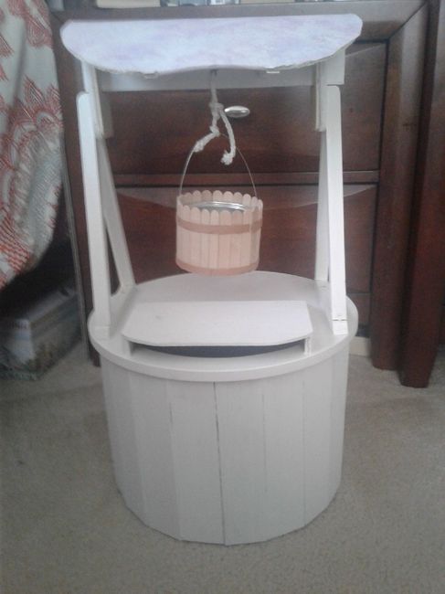 Handmade Wishing well Card Box - 2