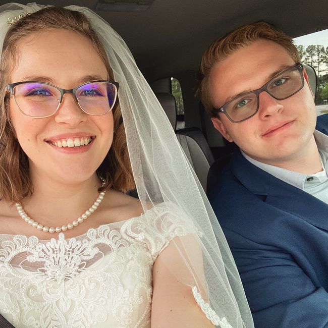 Married yesterday after a wild ride/emotional rollercoaster 1