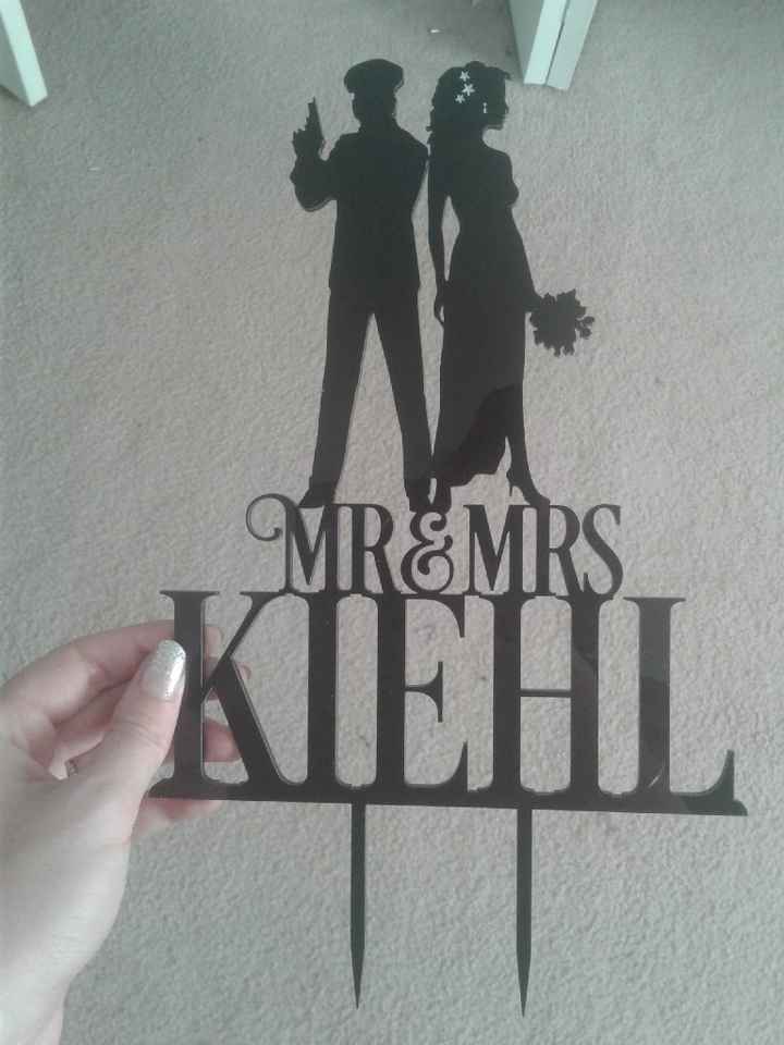 Wedding cake toppers - 1