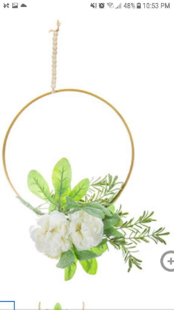 Bridesmaids flowers: Bouquets or Floral hoops? Both? - 1