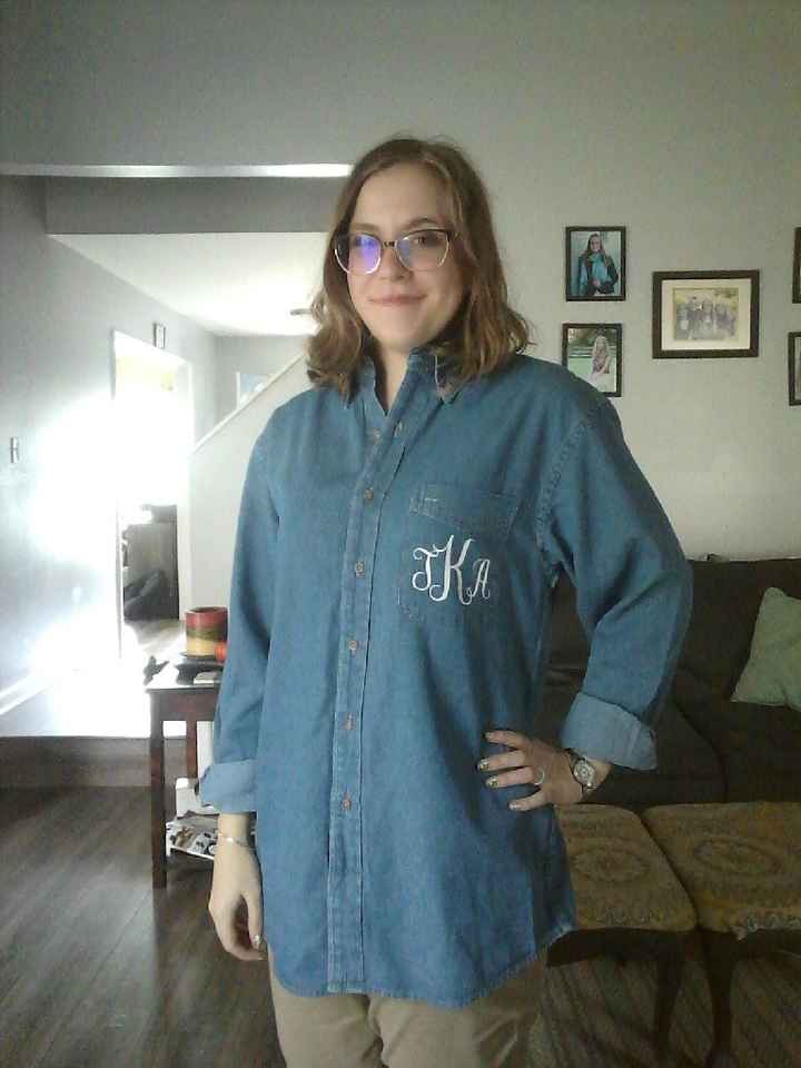Denim getting ready shirts! - 1