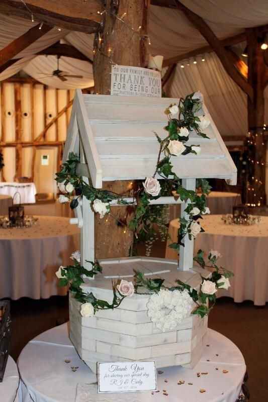 Handmade Wishing well Card Box - 4