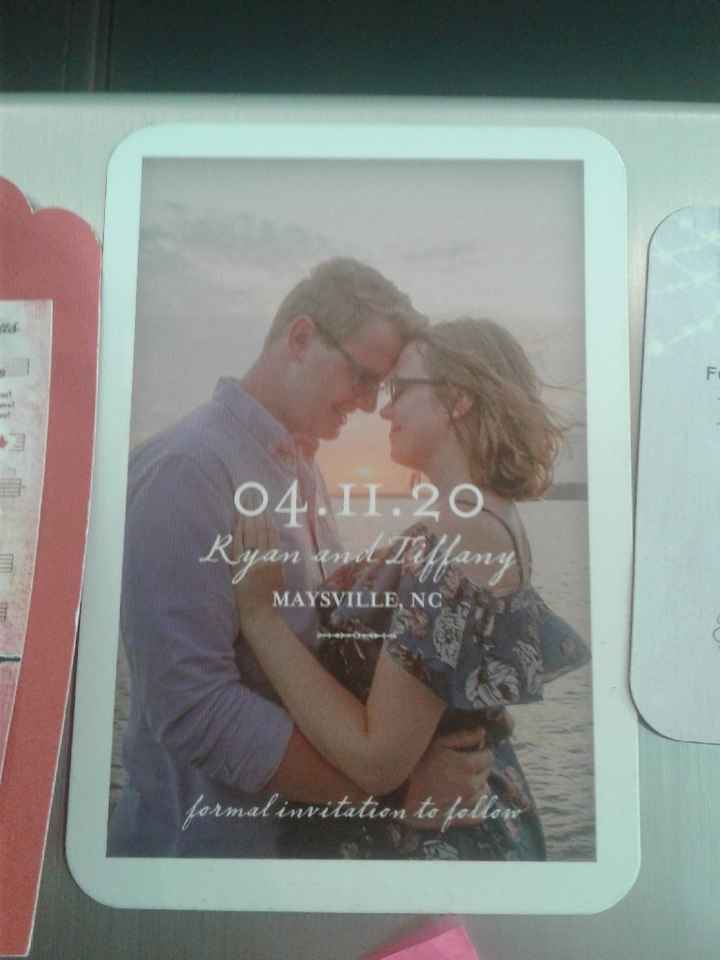 Save the date - 1