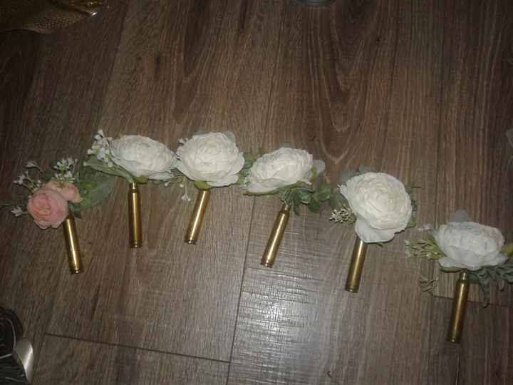 Finished my bouts and corsages! - 1