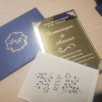 Acrylic Wedding Invitations - 1