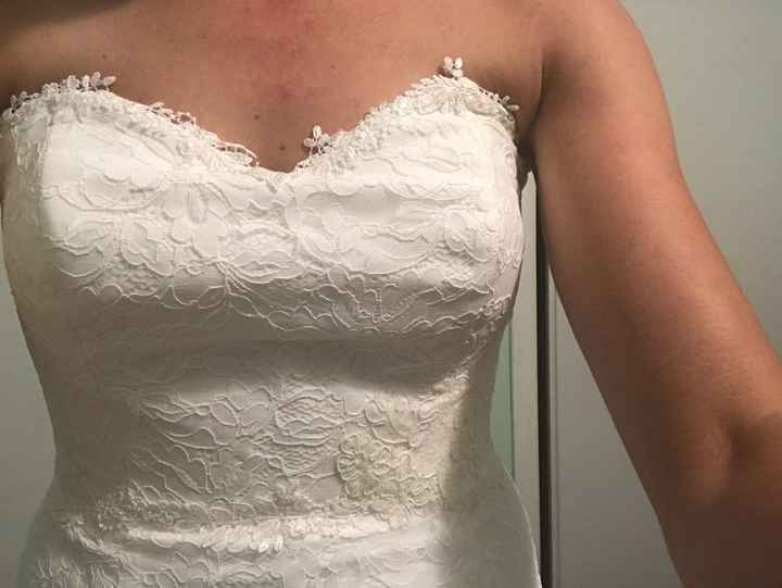 Is my dress bust too big?, Weddings, Wedding Attire