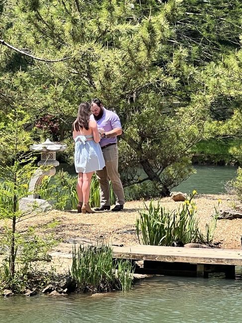 How did everyone get engaged? 9
