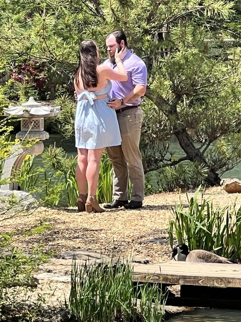 How did everyone get engaged? 10