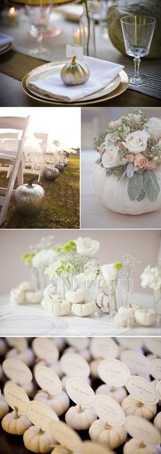 Fall wedding colors